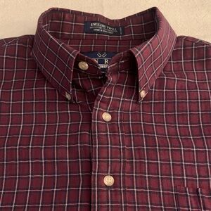 ENRO LS English Twill Cotton/Poly Plaid Shirt